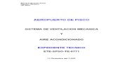 Memoria Descriptiva y Espec Tecnicas - AEROPUERTO de PISCO