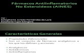 Fármacos Antiinflamatorios No Esteroideos (AINES)