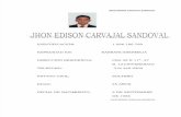 Hoja de Vida Jhon Edinson Carvajal