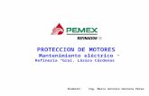 AJUSTES DE PROTECCIÓN DE MOTOR