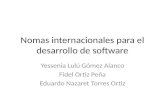 Nomas Internacionales Para El Desarrollo de Software