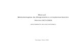 Manual de Metodologias de Diagnostico e Implementacion NCh2909