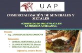 Comercio de Oro y Plata en La Mineria Artesanal Power Point
