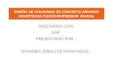 DISEÑO DE COLUMNAS DE CONCRETO ARMADO SOMETIDASA FLEXOCOMPRESION1