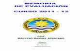 Memoria Curso 2011 - 12