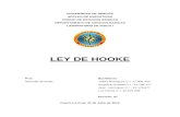 Informe de Laboratorio de Fisica Ley de Hooke