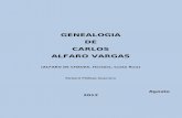 Genealogia Alfaro Vargas (Vargas de Chaves) Heredia.