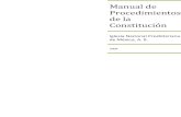 Manual de Procedimientos de la Constitución de la Iglesia Nacional Presbiteriana de México