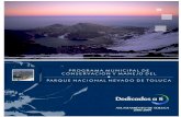 Programa municipal de conservación y manejo del Parque Nacional Nevado de Toluca 2006-2009