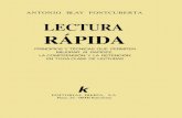 Antonio Blay - Curso de Lectura Rápida - (tecnicas de estudio) - ( Emule Edition by xbepsd - june 2007) - ( o.c.r. Finereader 8pro)