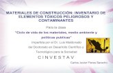 Materiales de Construcción-Inventario de elementos tóxicos v 1 por Carlos J Flores Saracho