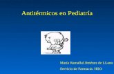 pediatria antitermicos