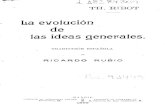 25364054 Ribot Theodule La Evolucion de Las Ideas Generales 1899