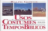 Usos e Costumes dos Tempos Bíblicos - Ralph Gower