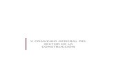 V Convenio General Del Sector de La Construccion 2012- 2016