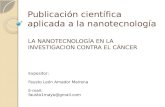 Publicación científica aplicada a la nanotecnología