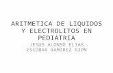 Aritmetica de Liquidos y Electrolitos en Pediatria