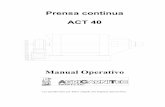 Manual_prensa Act 40 Spagnolo