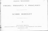 Hegel Triunfo y Fracaso & Sobre Berkeley