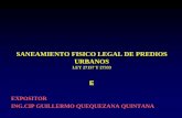 Curso Nacional de Saneamiento Fisico Legal de Predios Urbanos Ley 27157 y 27333 Colegio de Arquitectos Del Peru - Dias 16, 17, 18, 19 de Julio Del 2012_5