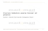 Curso Basico Para Tocar El Piano Mailxmail.com (Facil y en Castellano)