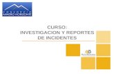 Curso - Investigacion y Reporte de Incidentes
