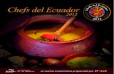Chefs del Ecuador 2012