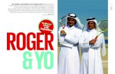 Federer y los argentinos en la revista VIVA
