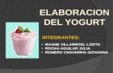 Diapositivas Del Yogurt