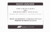 DICCIONARIO DE DERECHO DEL TRABAJO Y SEGURIDAD SOCIAL
