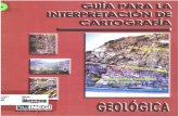 GUIA PARA LA INTERPRETACIÓN CARTOGRÁFICA GEOLÓGICA
