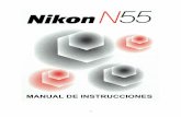 Manual de funcionamiento de la Nikon N55- ES.