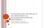 Automatizacion de Reportes con Excel y Access