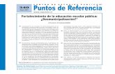 ¿Desmunicipalización? Sistema Escolar en Chile