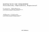 Espacios de Hilbert - Geometría, Operadores, Espectros