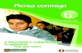 Piensa Conmigo 6to Primaria Tamaulipas 2012 2013