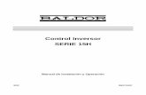 Baldor Manual Variador 15H