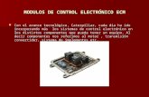 MODULOS DE CONTROL ELECTRÓNICO ECM
