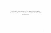 La radio alternativa en América Latina Debates y desplazamientos en la década de 1990