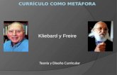 TEORÍA CURRICULAR KLIEBARD Y FREIRE 2