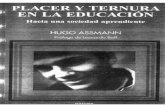 Assmann Hugo Placer y Ternura en La Educacion Ed Narcea 2002