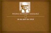 Pedro Ramirez Vazquez
