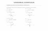Variable Compleja - Matematica Aplicada II