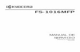 FS-1016MFP Manual de Servicio