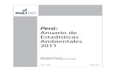 Perú - Anuario de Estadísticas Ambientales