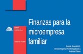 Finanzas Para La Microempresa Familiar - Fosis