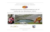 2012 Memoria campaña Picos de Europa (Valle de las Moñetas)