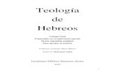 Teologia de Hebreos; Exegesis cap. 2 , Netel Cicka