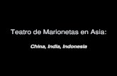 Teatro de Marionetas en Asia