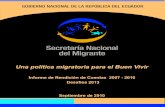 SENAMI - INFORME DE RENDICIÓN DE CUENTAS 2007 - 2010